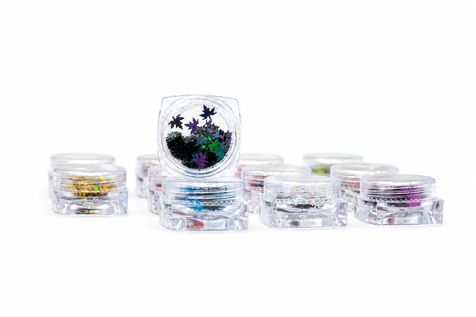 Leaf Glitter - Set 12 Colors