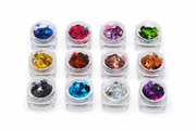 Leaf Glitter - Set 12 Colors