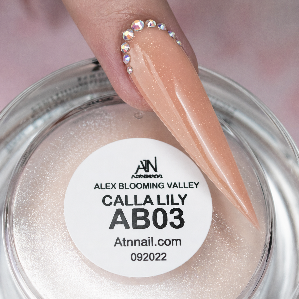 Alex Blooming Valley Nude Acrylic Powder – Set AB 18 Colors