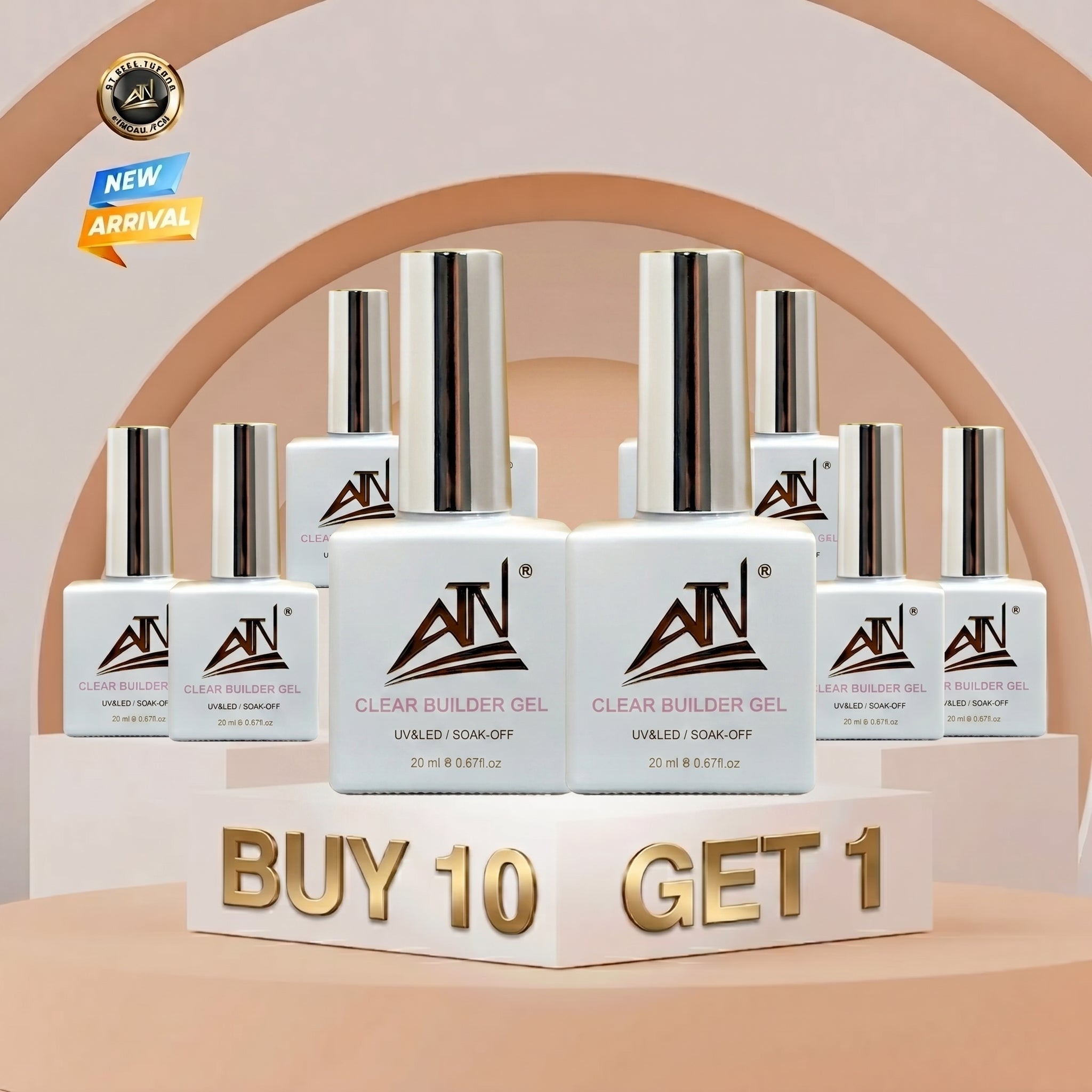 GEL - CHAI GEL TẠO MẠCH ATN 20ML - TRONG SUỐT