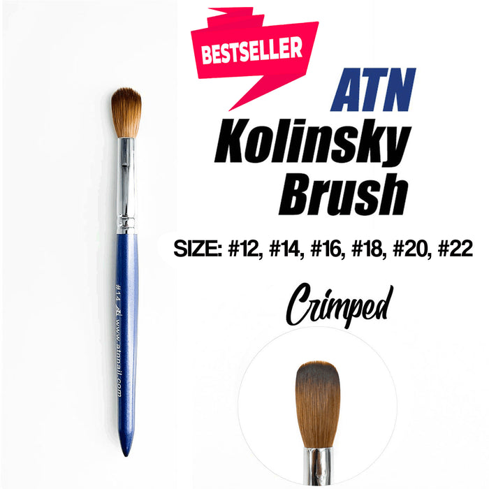 100% Kolinsky Acrylic Brush – LUXENAILS&CO