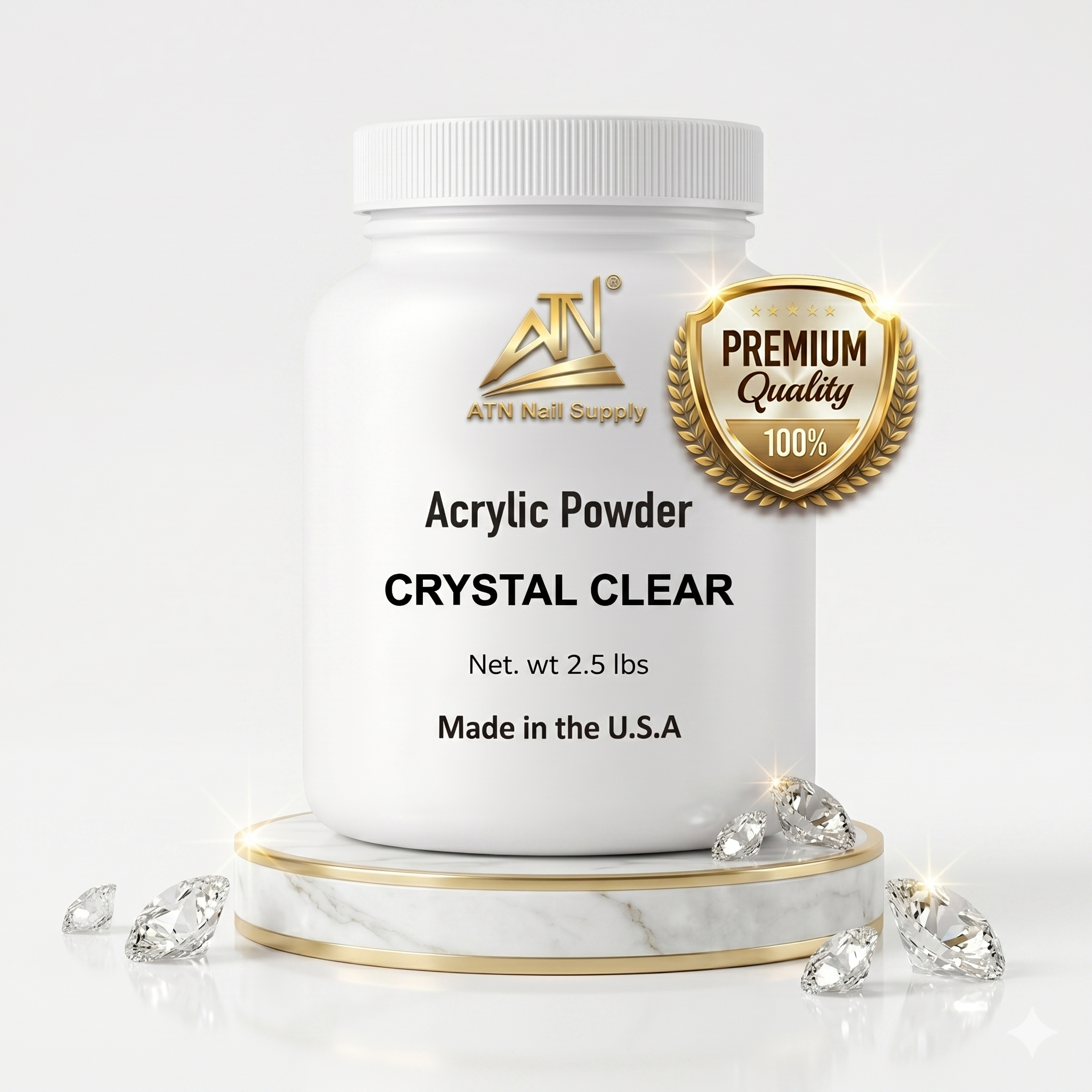 Crystal Clear Acrylic Powder