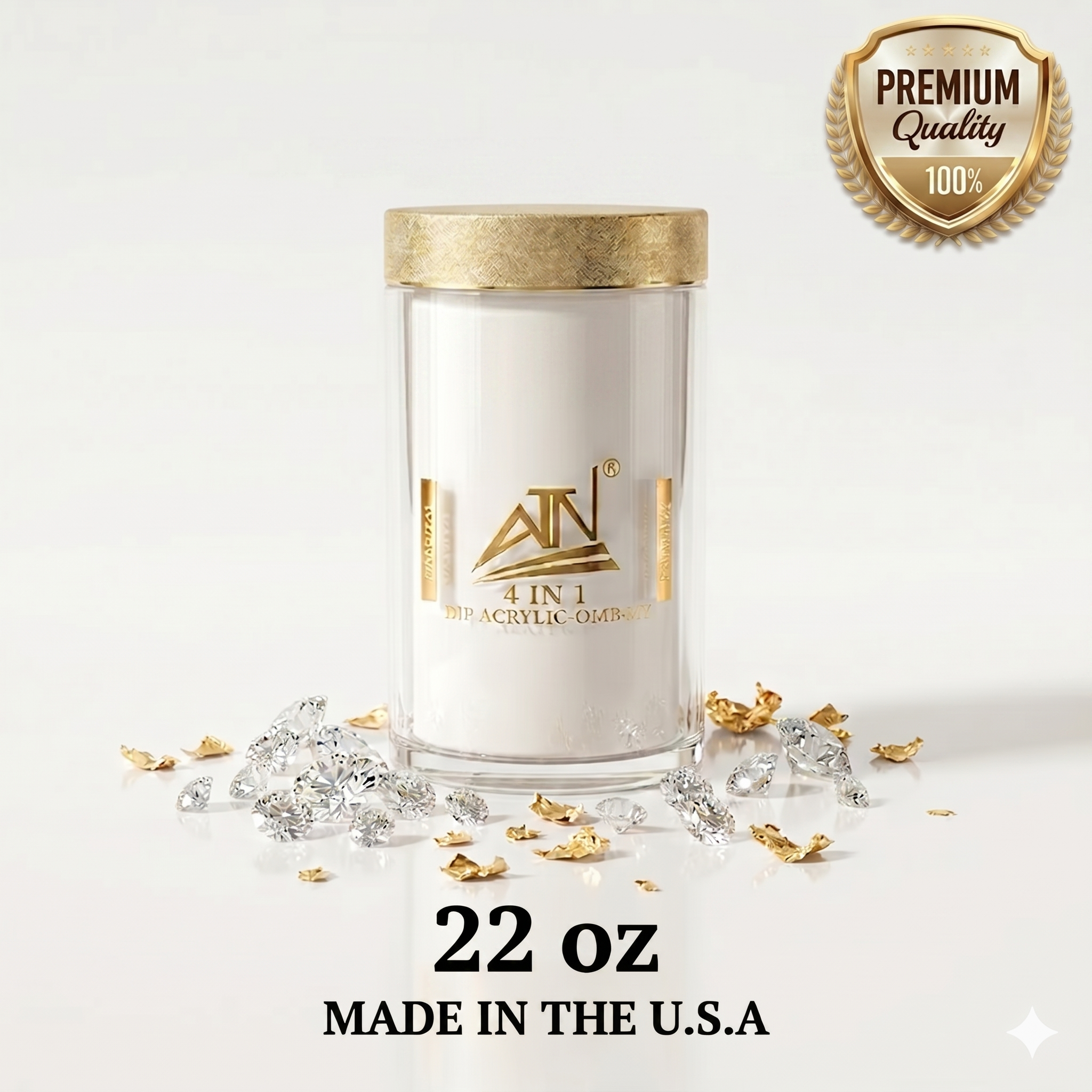 Crystal Clear Acrylic Powder