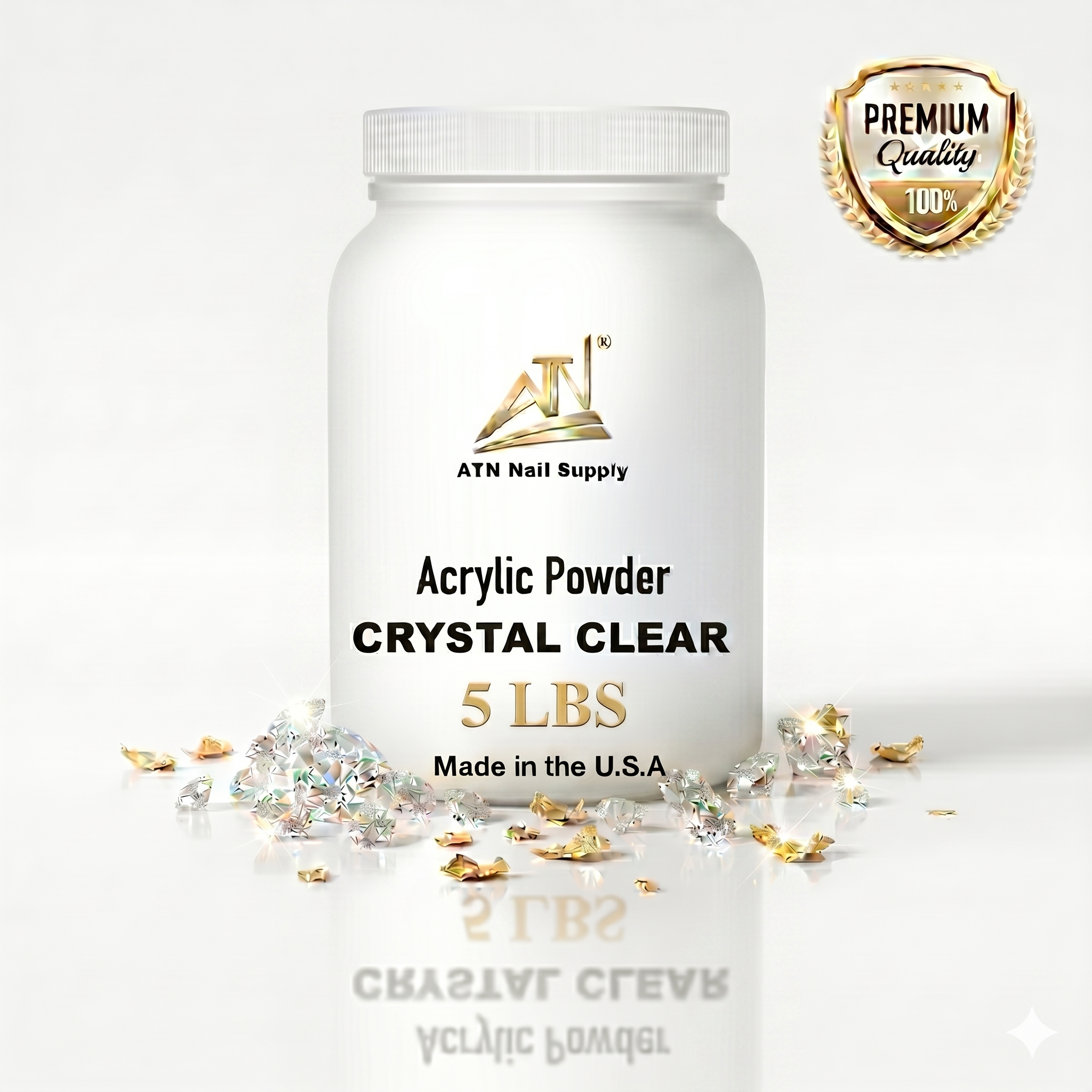 Crystal Clear Acrylic Powder