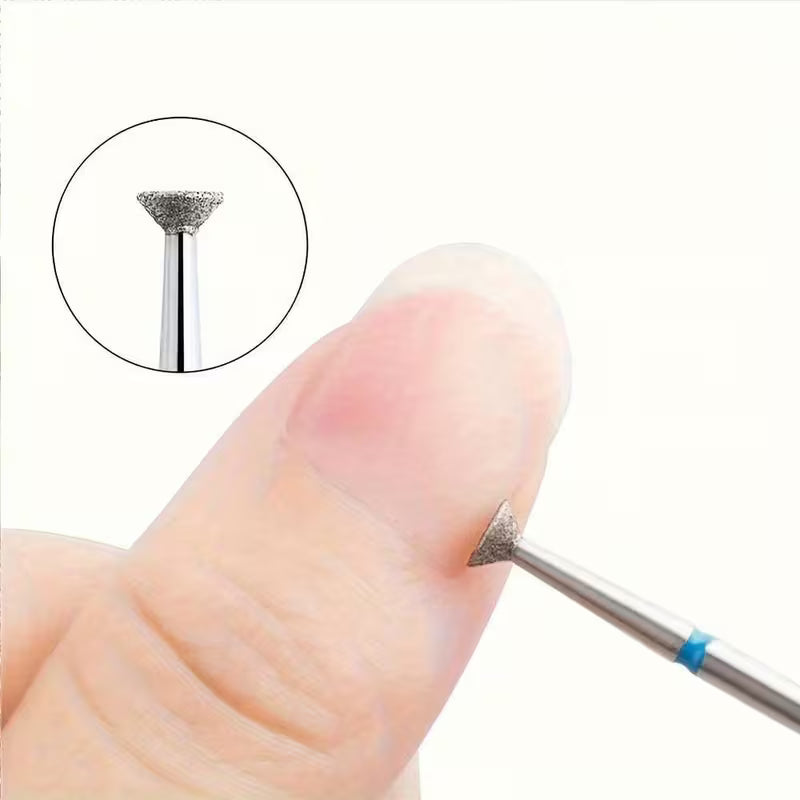 MŨI KHOAN - DŨA SẠCH CUTICLE - BẠC