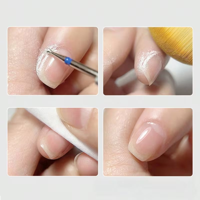 MŨI KHOAN - DŨA SẠCH CUTICLE - BẠC