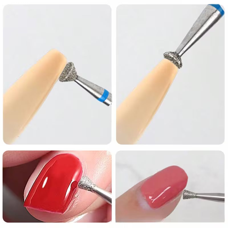 MŨI KHOAN - DŨA SẠCH CUTICLE - BẠC