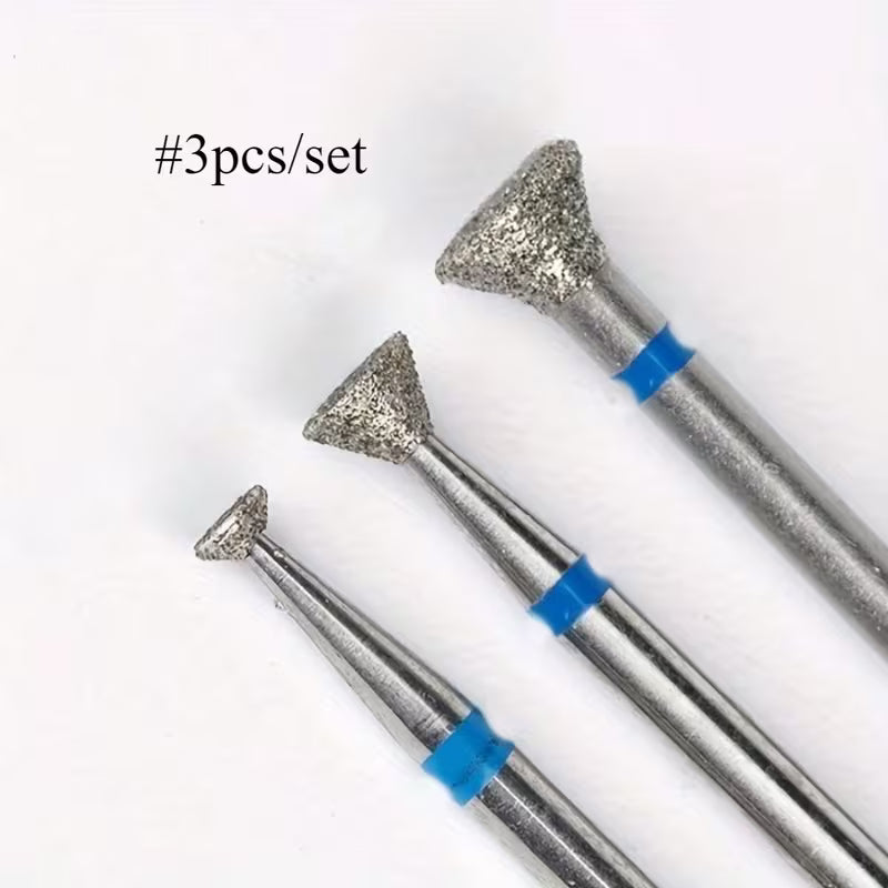 MŨI KHOAN - DŨA SẠCH CUTICLE - BẠC