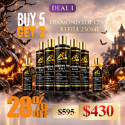 DEAL 1: BUY 5 ATN Diamond Top Coat Refill 250ml GET 2 FREE