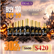 DEAL 5: BUY 100 ATN Dip #2 Base Coat 15ml GET 20 FREE