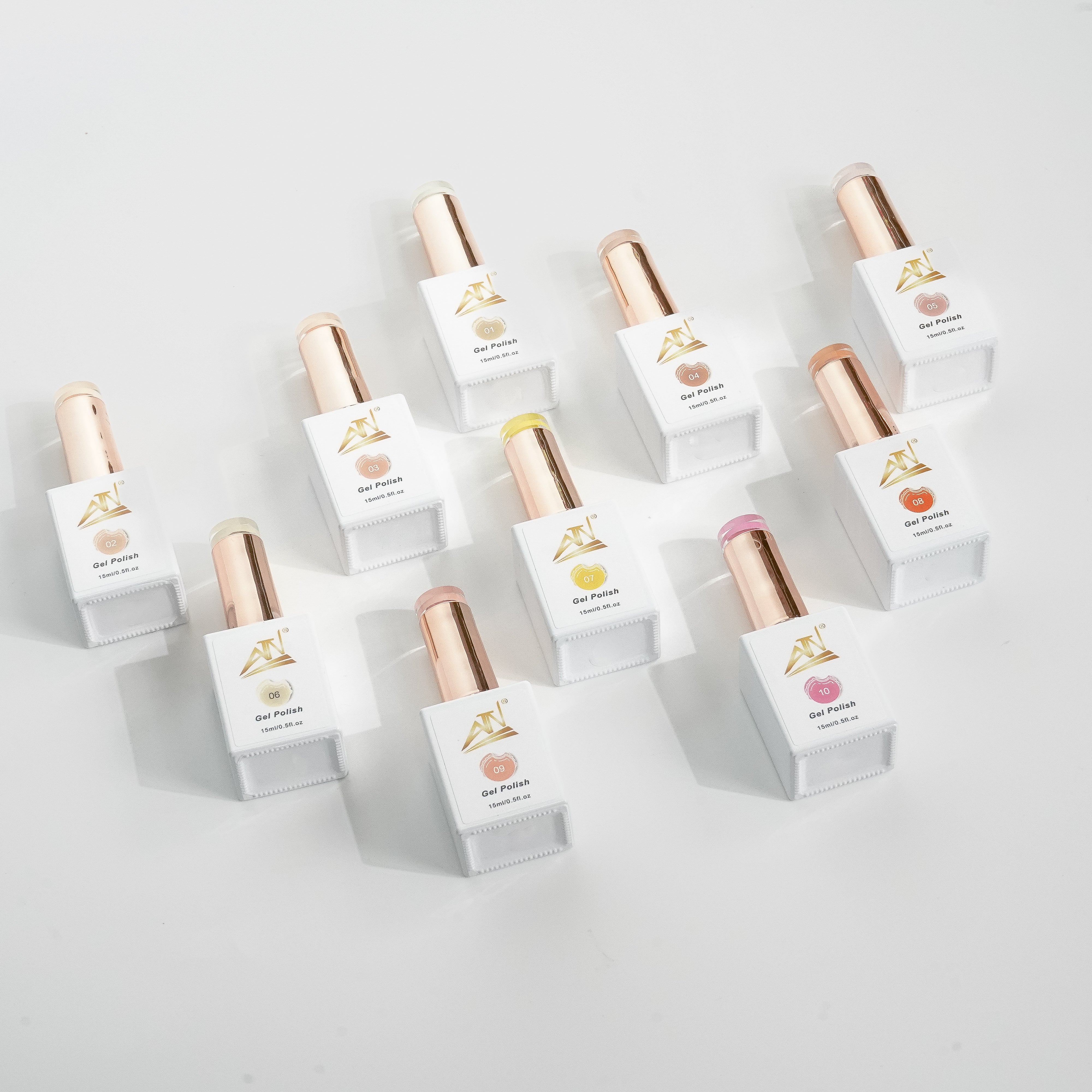 ATN Makaron Gel Polish - Set 48 Colors