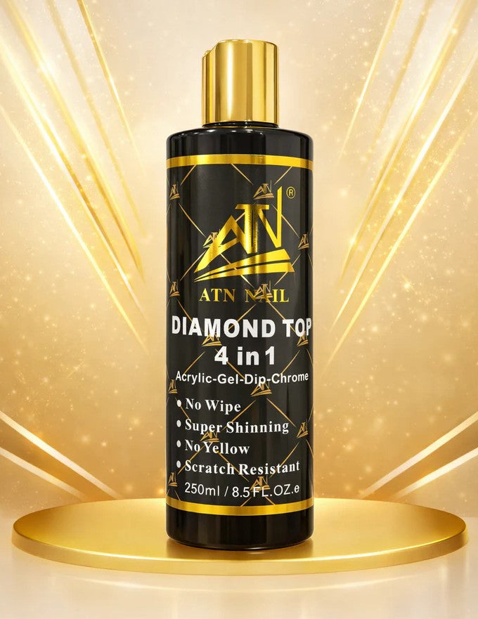 Top Coat – Lớp Phủ Gel Bóng Gương & Bền Màu | Dùng Đèn LED/UV | Hoàn Thiện Chuyên Nghiệp