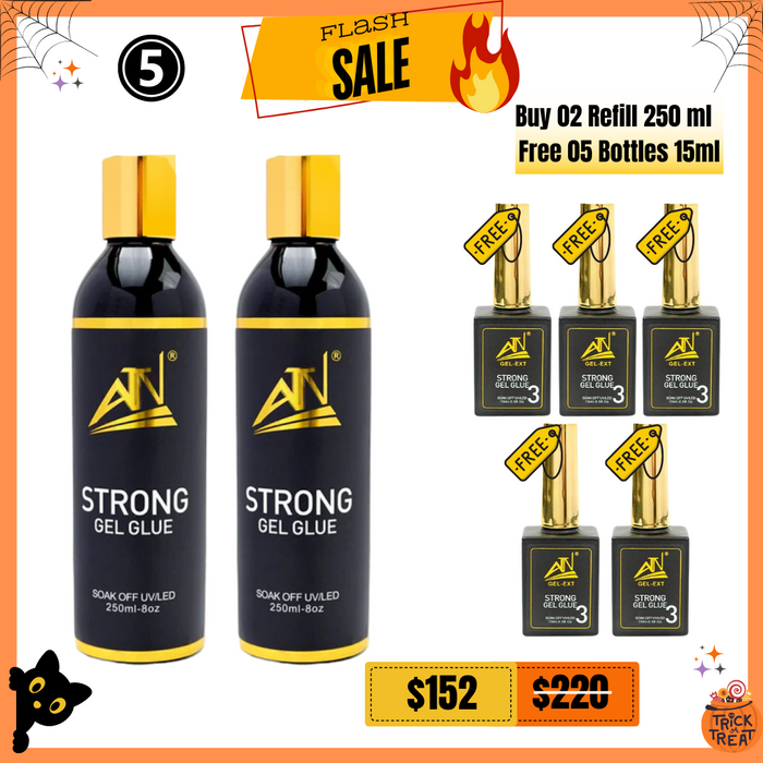 FS1017 Buy 02 Refill Strong Gel Glue Free 05 Bottles 15ml