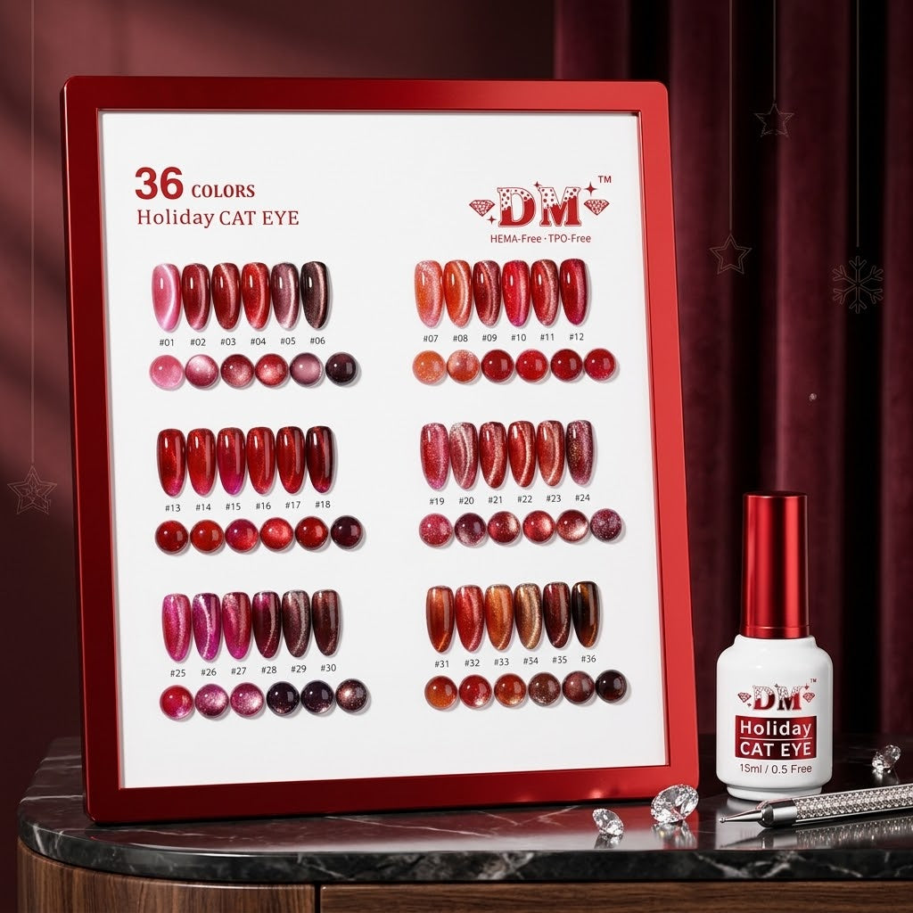 DM Holiday Cat Eye - Set 36 Colors