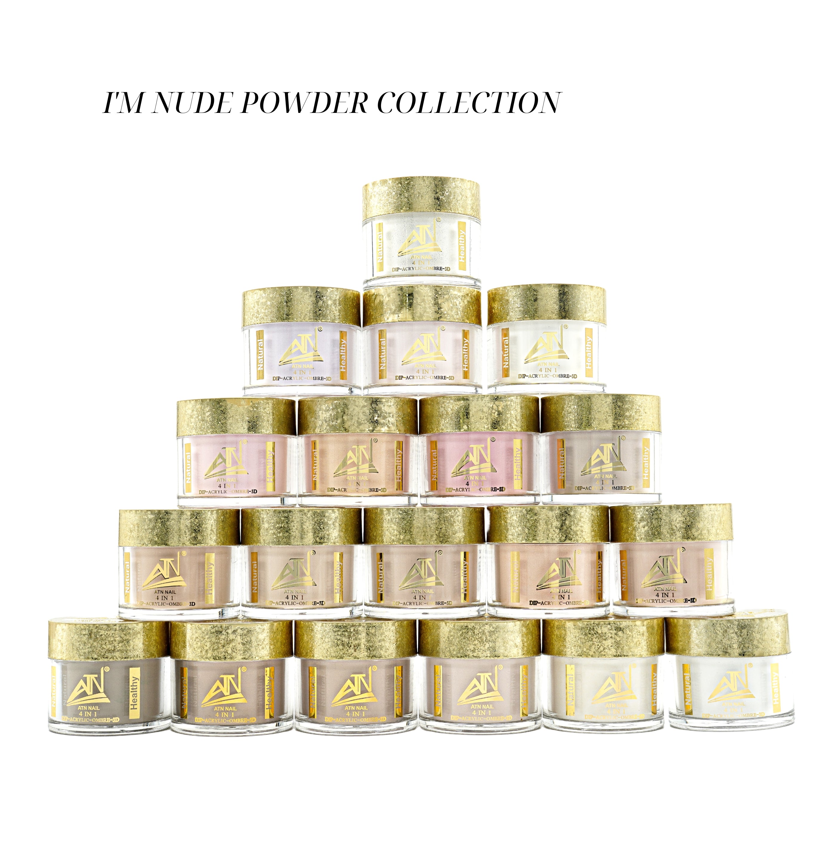 I’m Nude Acrylic Powder - Set AL 15 Colors