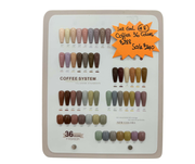 DM Coffee Holiday collection 36 colors  gel Polish