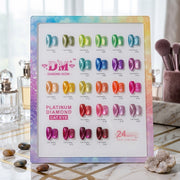DM Platinum Diamond Cat Eye - Set 24 Colors
