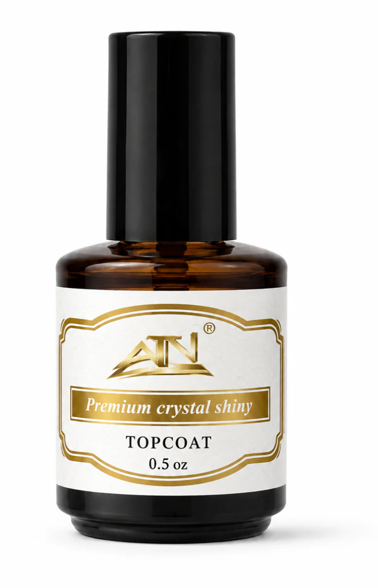 ATN Premium Crystal Shine Topcoat (0.5 oz & 16 oz Refill)
