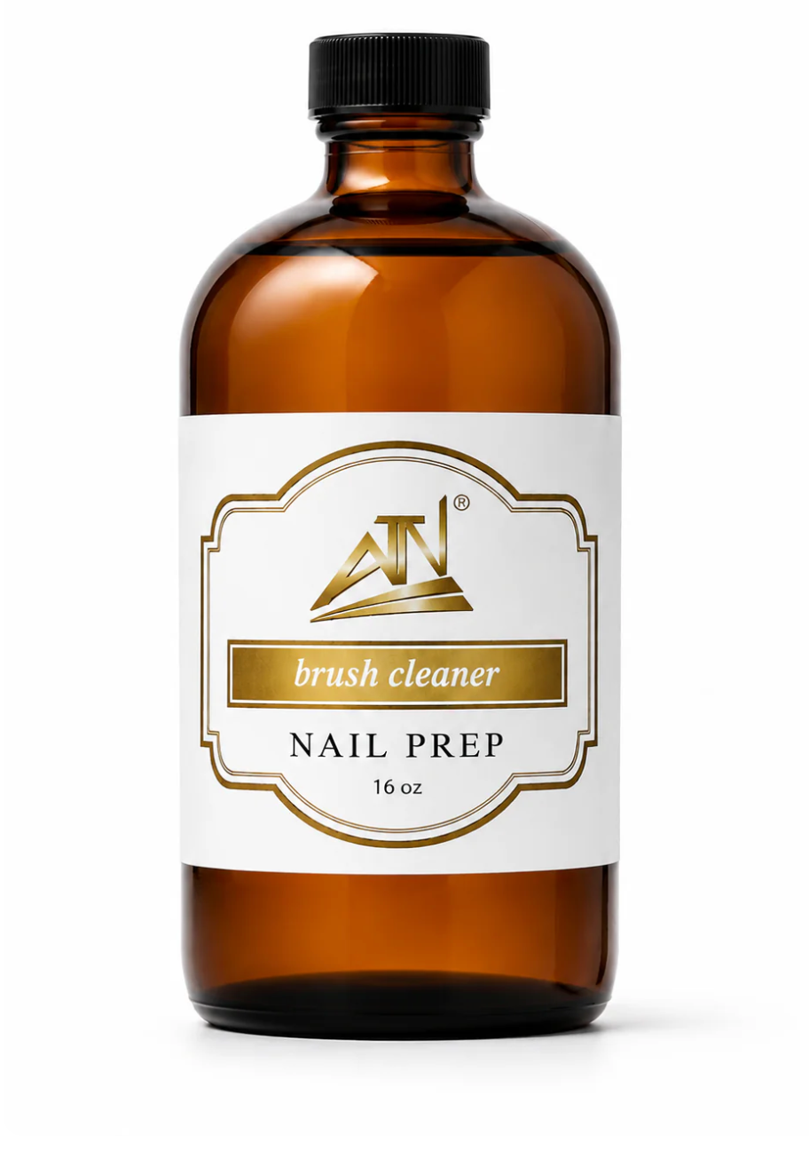 ATN Brush Cleaner Nail Prep (16 oz Salon Refill)