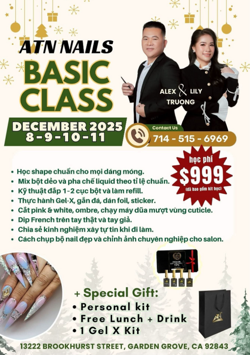 LỚP HỌC CƠ BẢN - ATN BASIC CLASS 2025