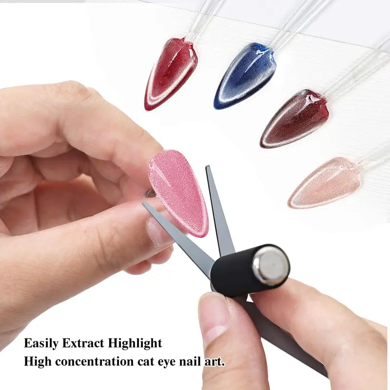 3 in 1 Cat Eye Nail Magnet Tool Set