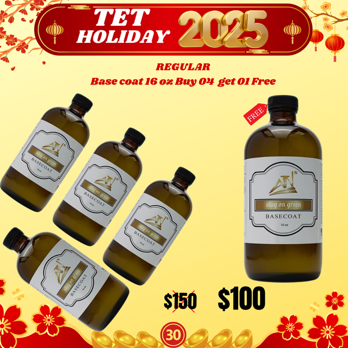 Tet Holiday 2025 - REGULAR Basecoat 16 oz  Buy 04 Get 01 Free (30)