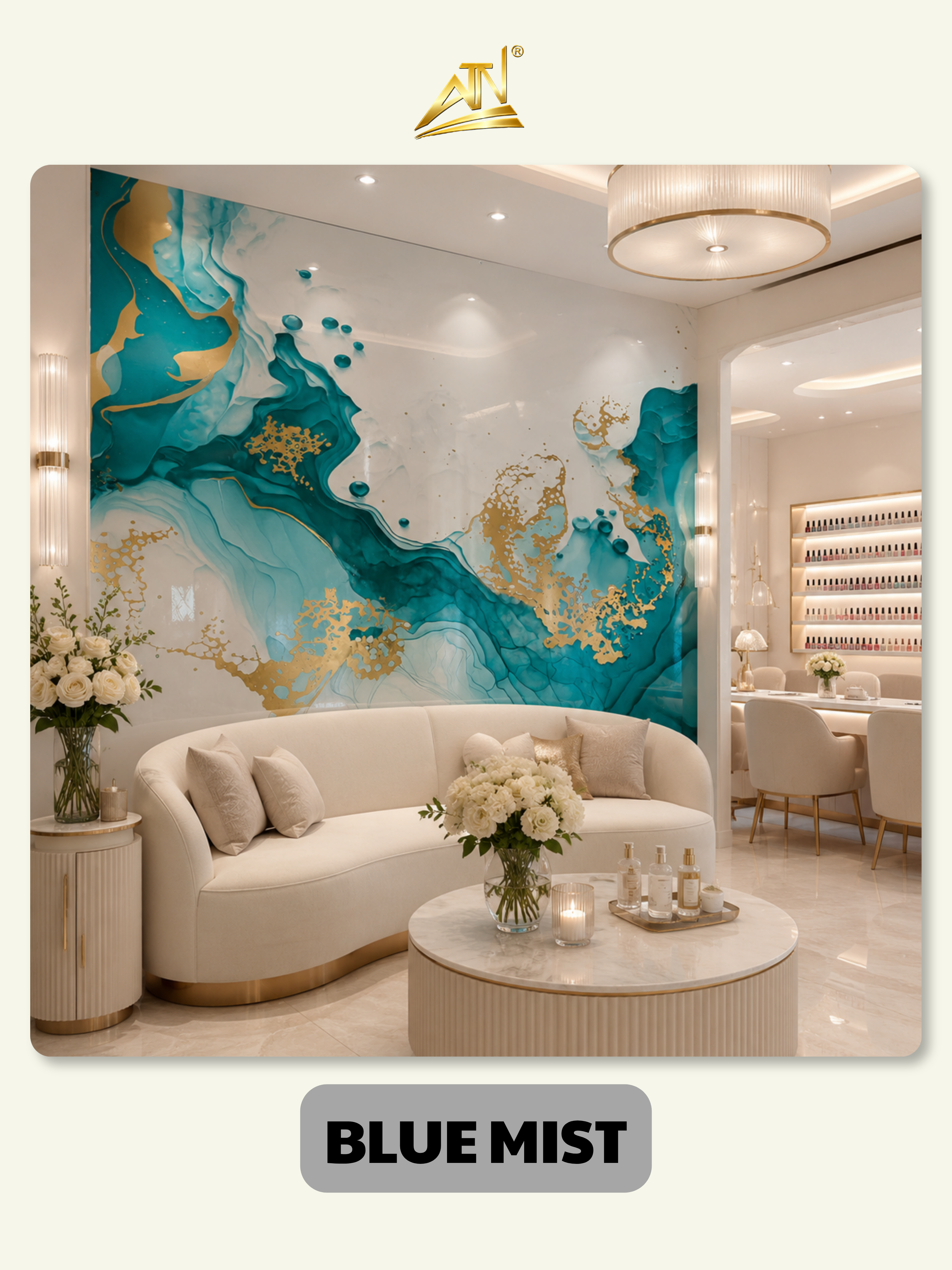 MARBLE PVC WALL PANEL (PICK-UP IN STORE ONLY)