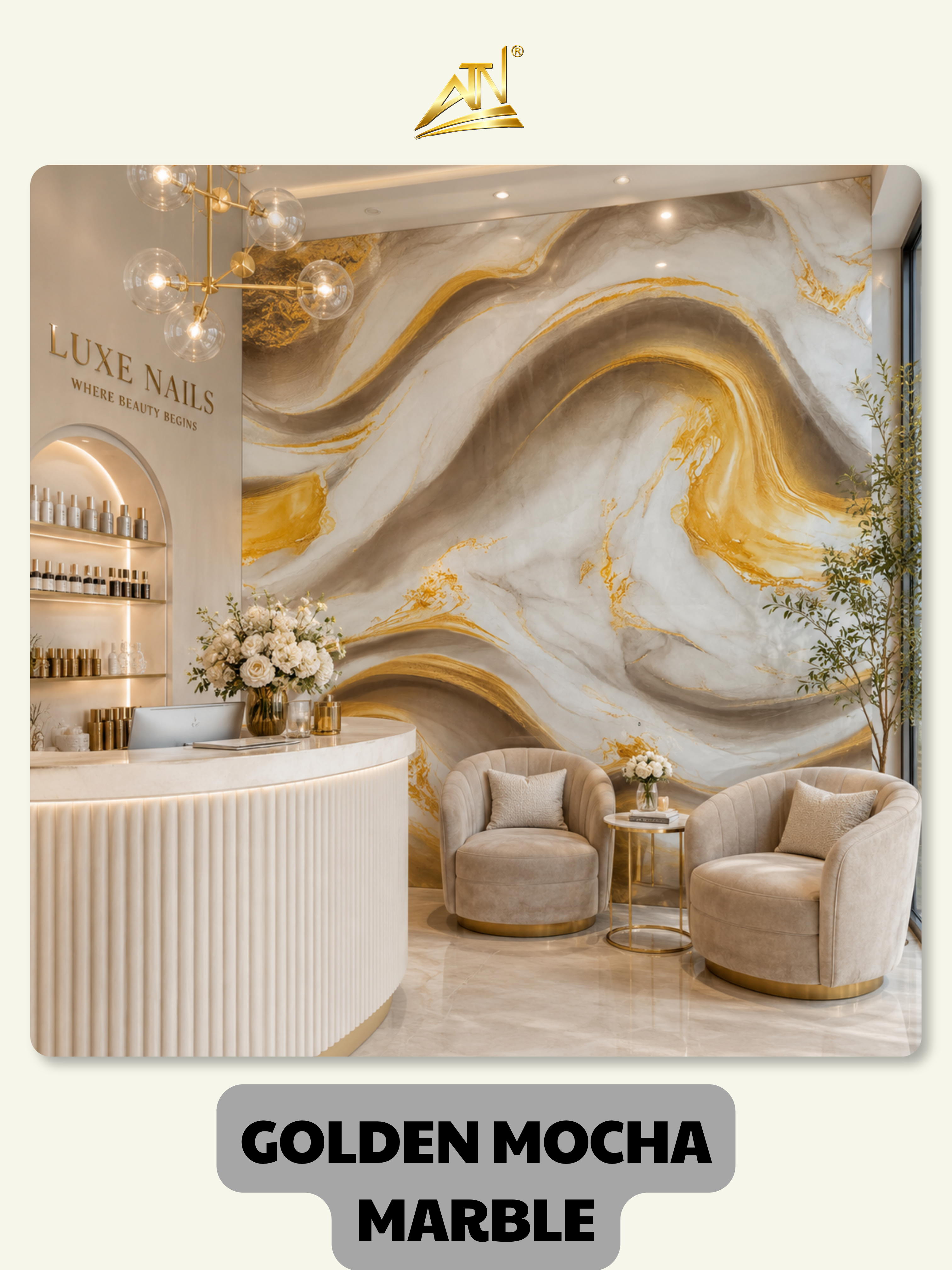 MARBLE PVC WALL PANEL (PICK-UP IN STORE ONLY)