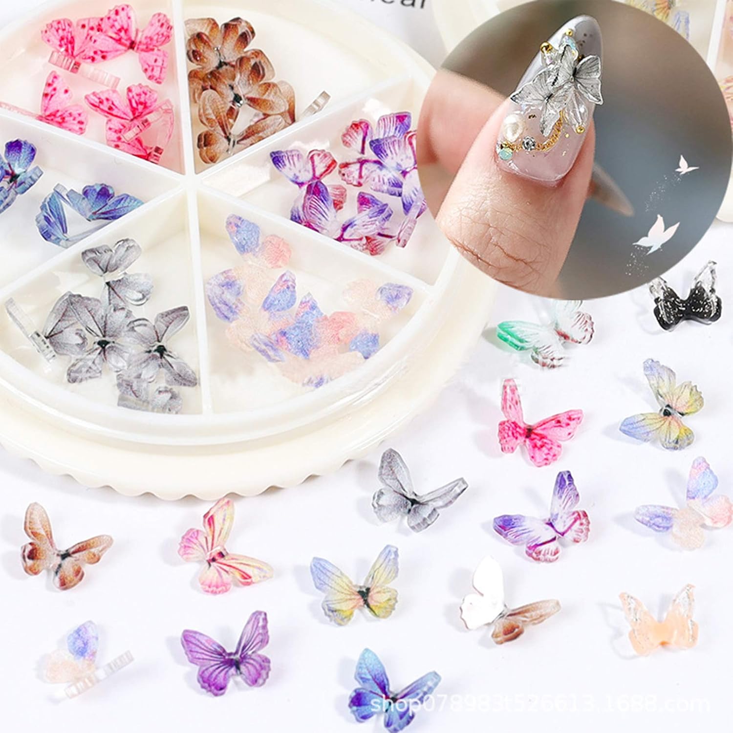Nail Art 3D Butterfly