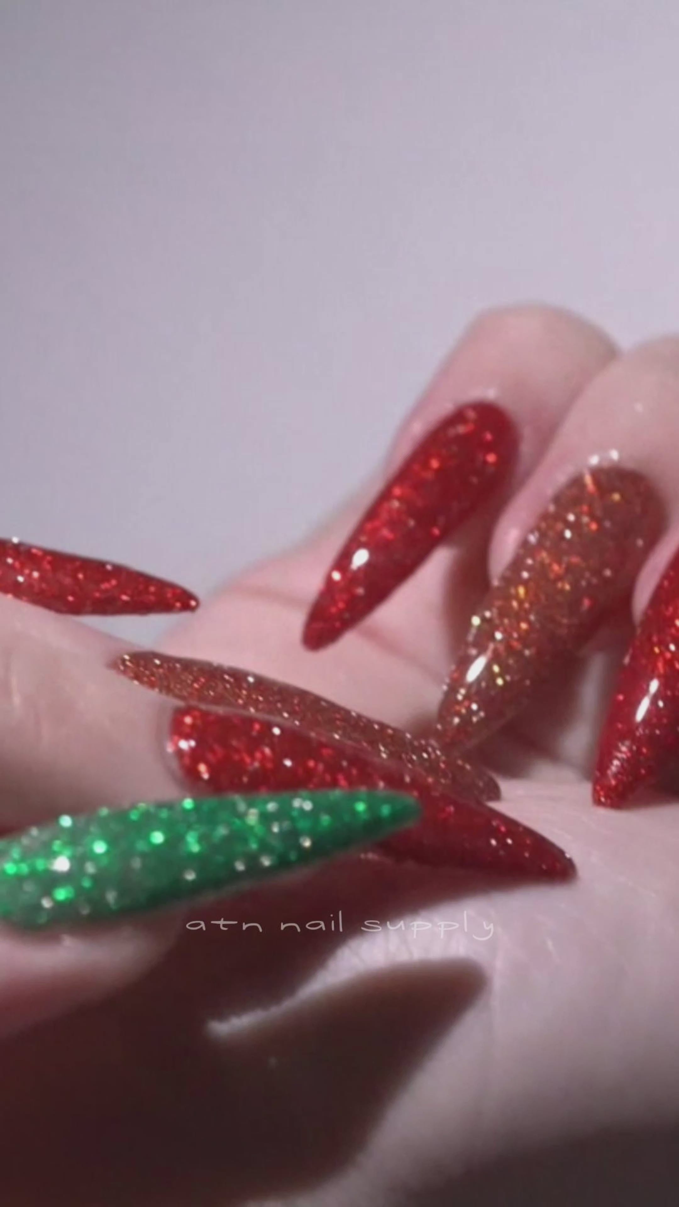 Load video: ATN Flash Diamond Glitter Gel - Set 18 Colors