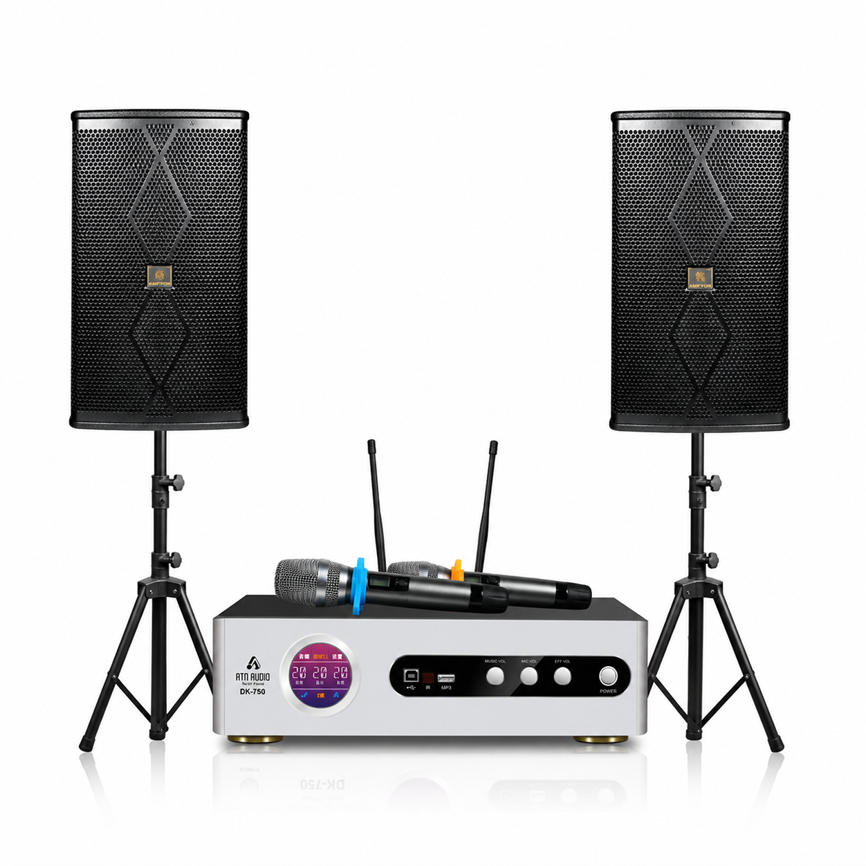 ATN DK-750 Amplifier + Ampyon LS-10 Speakers