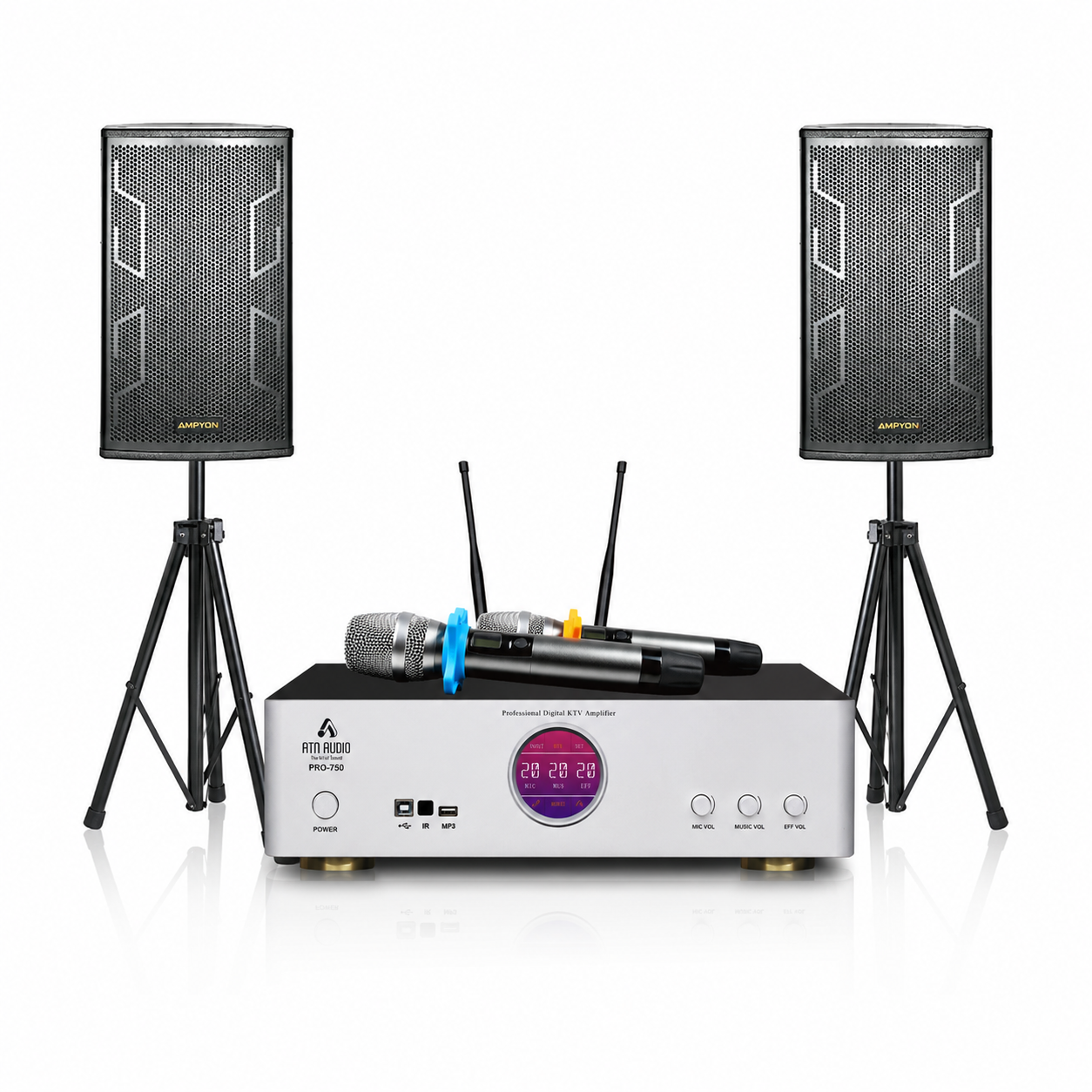 ATN Pro-750 Amplifier + Ampyon LS-12EX Speakers
