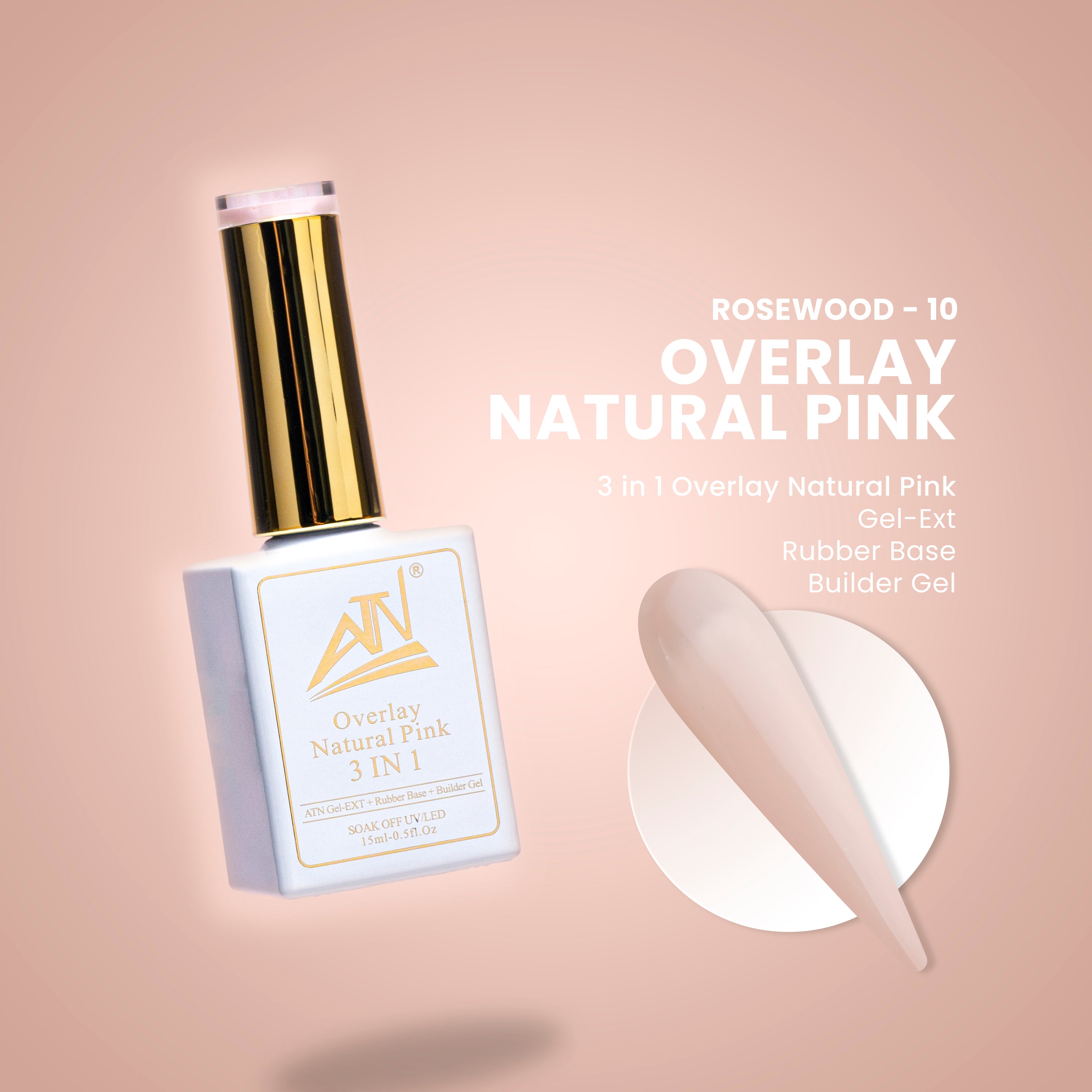 ATN Overlay Natural Pink 3 TRONG 1 - 14 Màu
