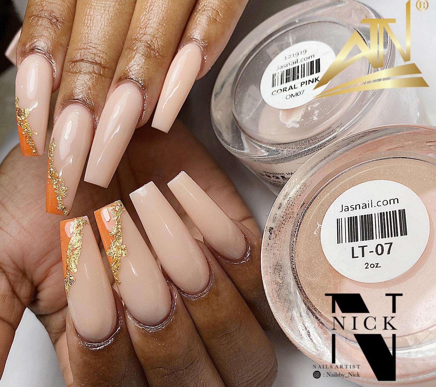 Foil Nails In Bottle