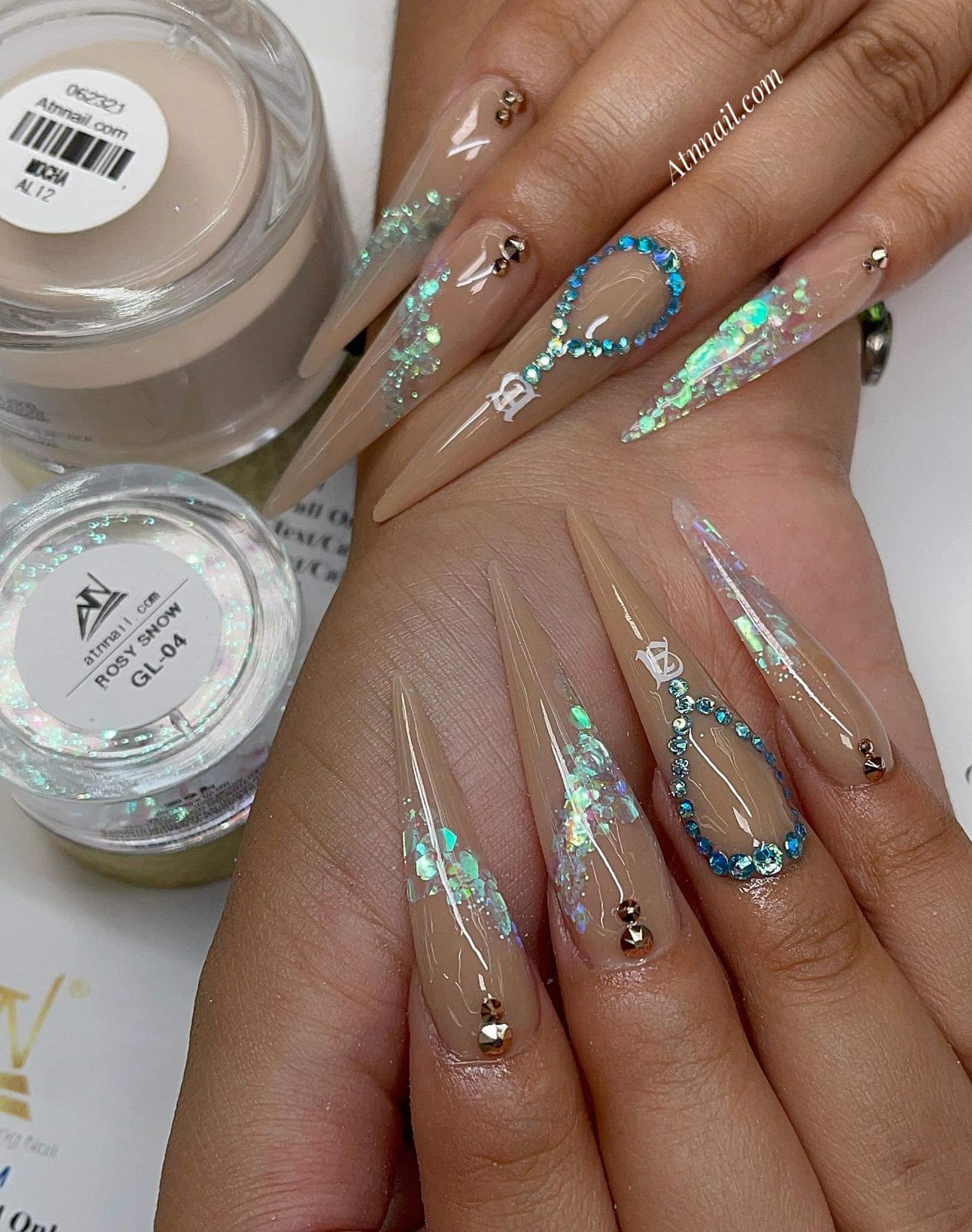 GL- Gleam - Glitter Collection 18 Colors - 1/2 oz