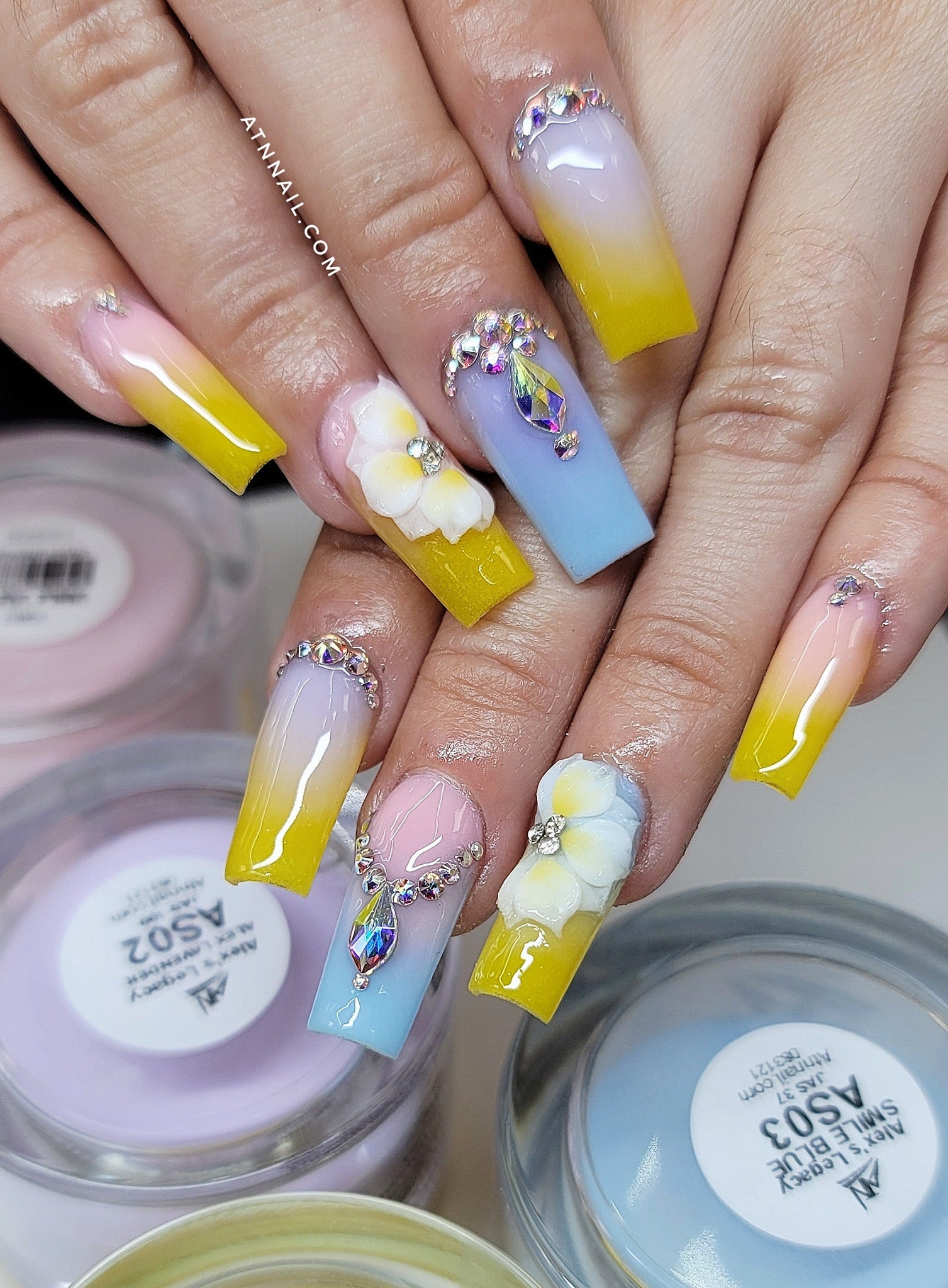 3D Acrylic Nail Brush ABR3D01