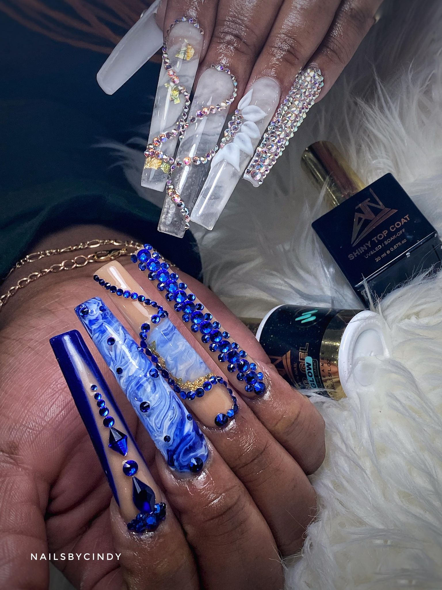 Hộp kim cương - Đá Rhinestone nhiều hình dạng | 20 hình dạng/gói