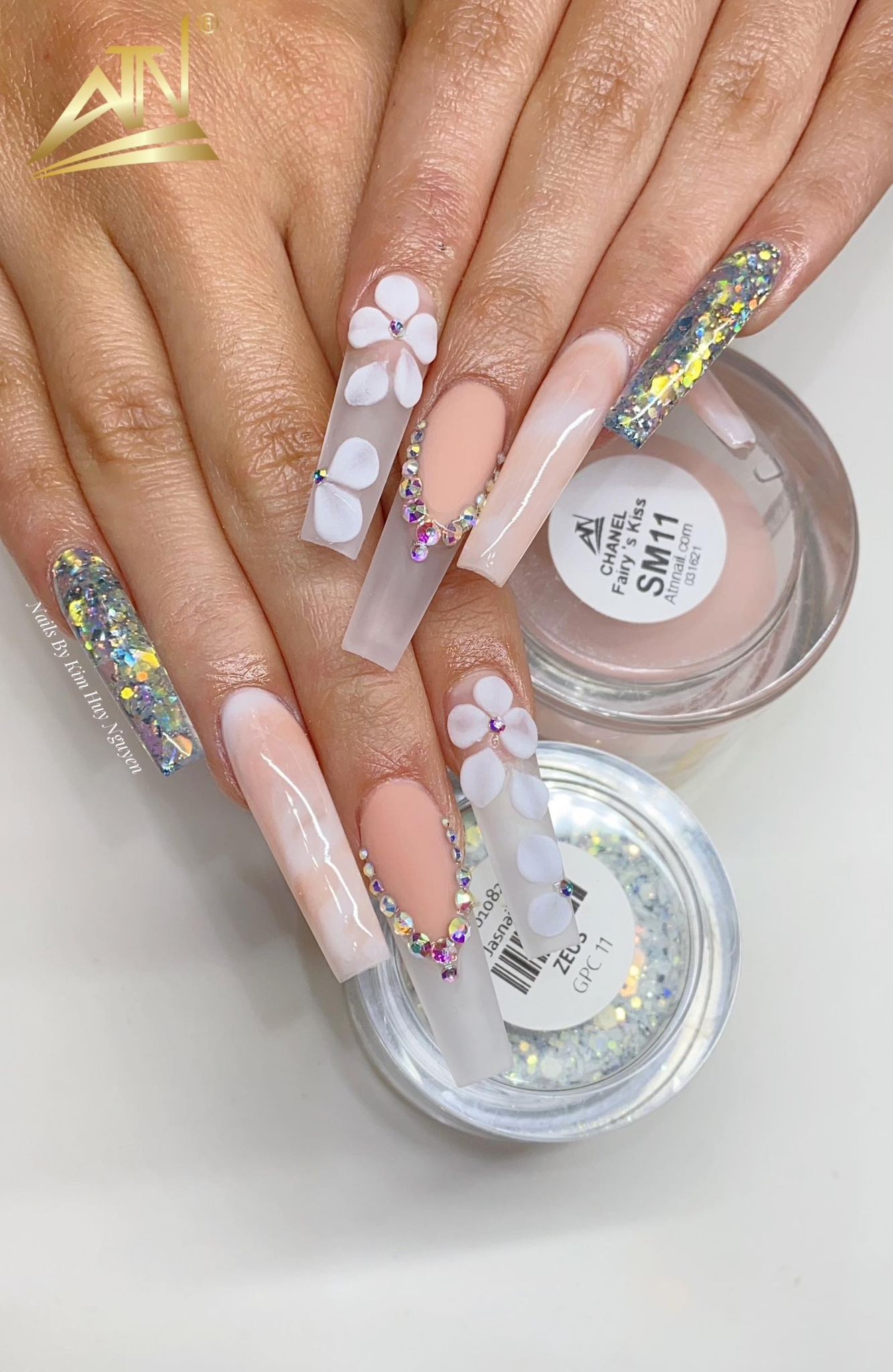 3D Acrylic Nail Brush ABR3D01