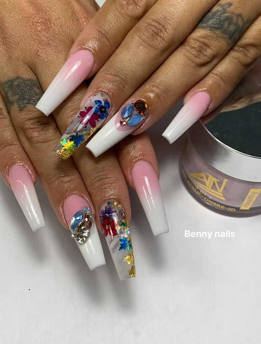 DRY FLOWERS NAIL DESIGN | Pack 10 Mix