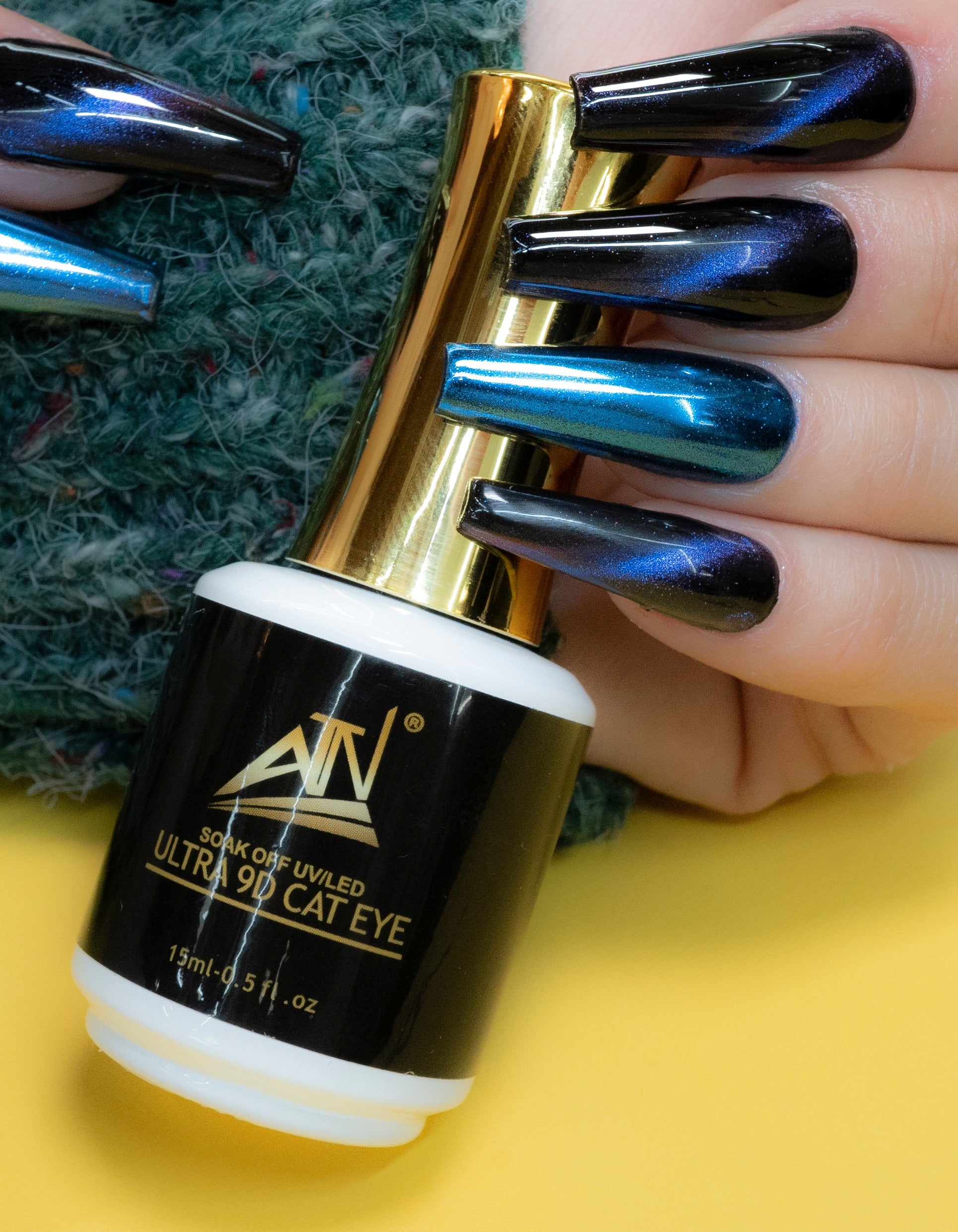 Sơn gel mắt mèo ATN ULTRA 9D 15 ml | Bộ 20 màu