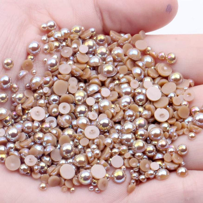 Other Home Decor Flatback Beads Rhinestone Pearls For Nails Decor
