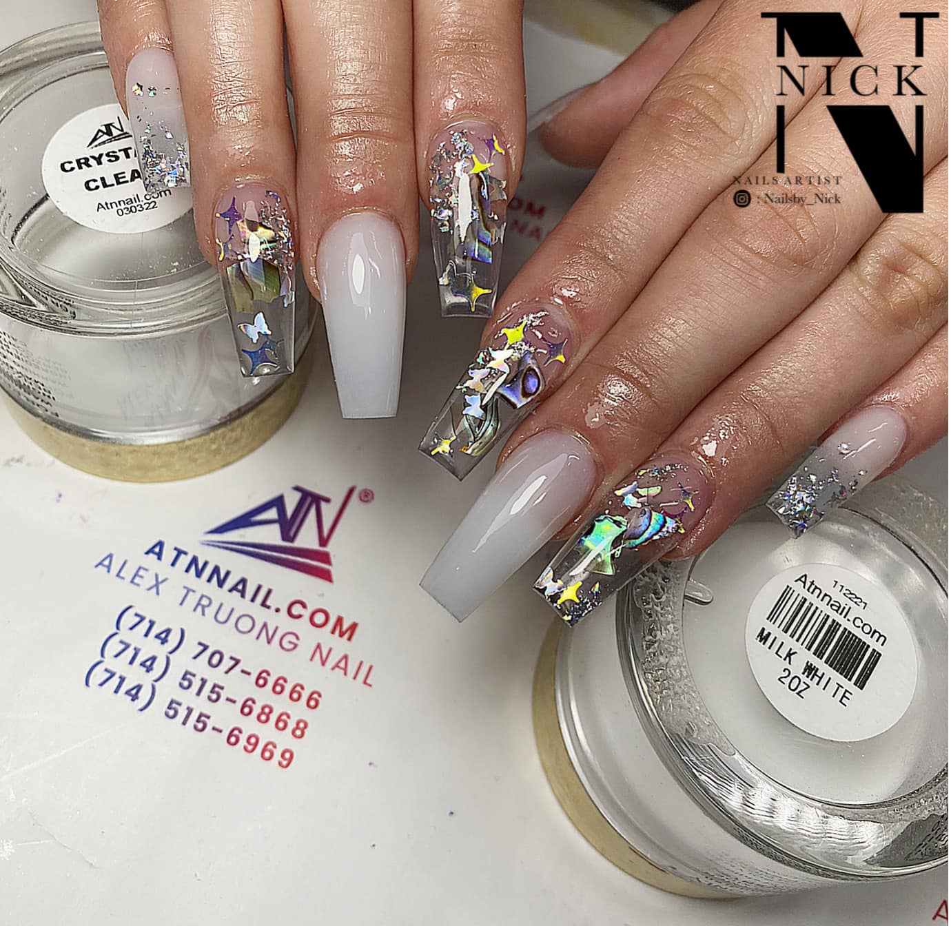 Crystal Clear Acrylic Powder