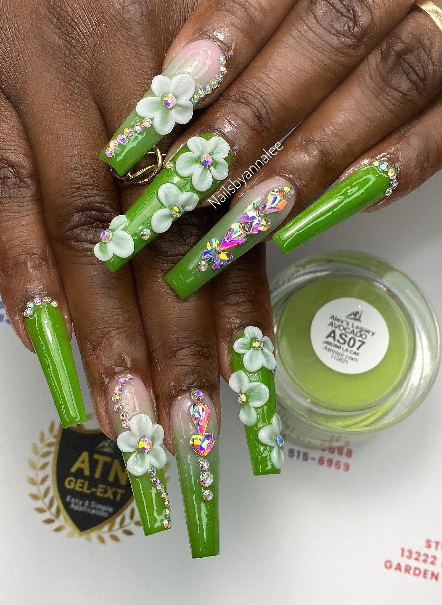 Alex’s Legacy Acrylic Powder - Set AS 18 Colors