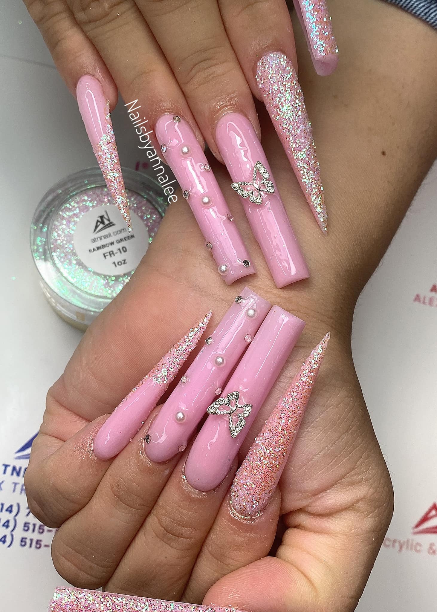 FR - Bộ sưu tập Fairy - Kim tuyến đường - 18 màu - 1 OZ 
