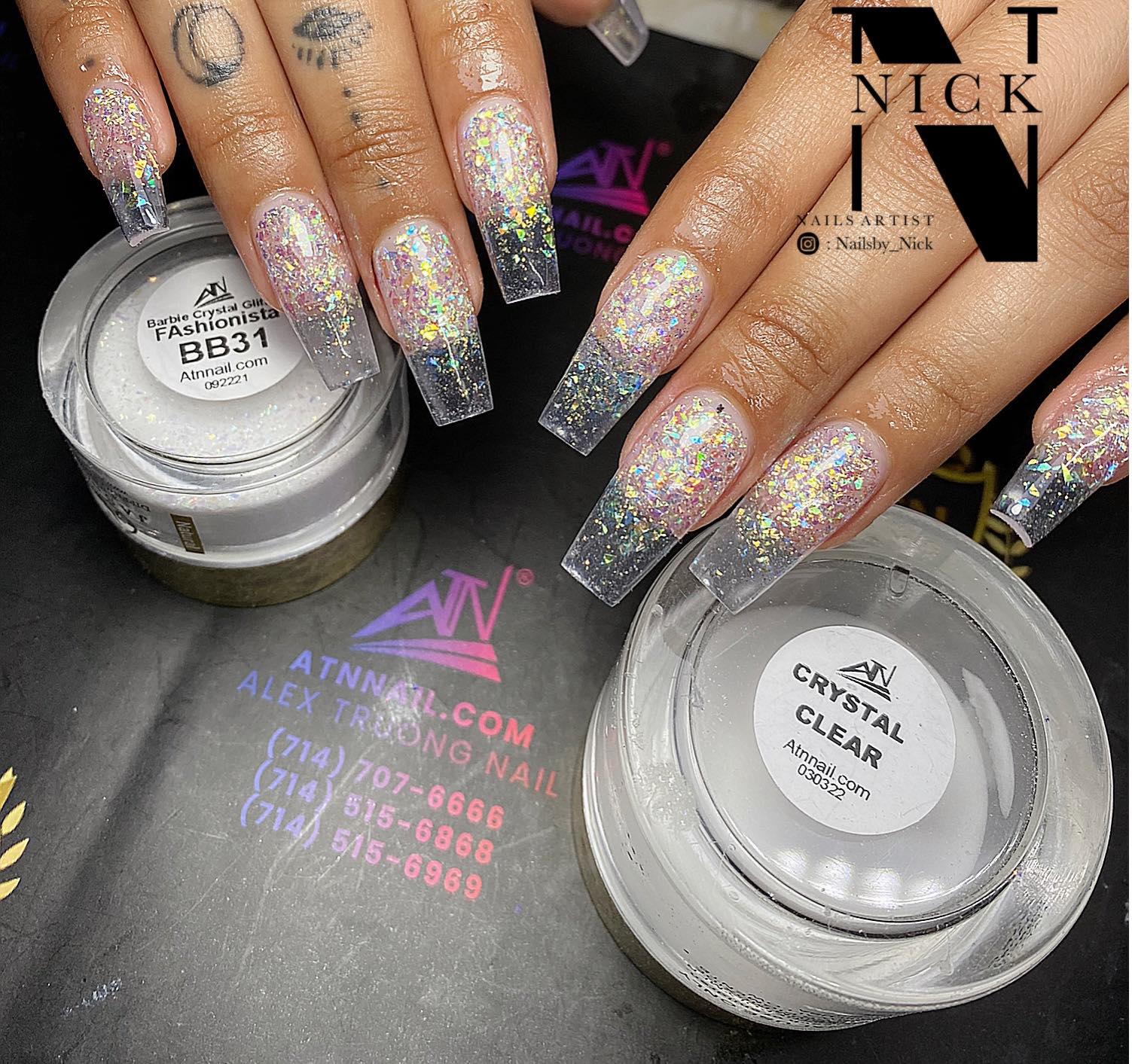 Crystal Clear Acrylic Powder