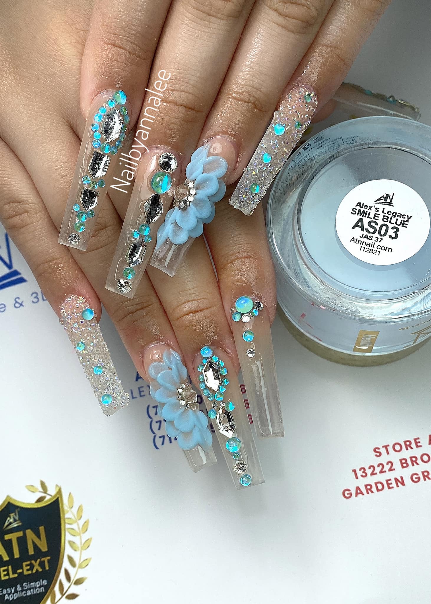 Crystal Clear Acrylic Powder
