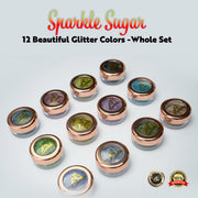 Glitter - Set Sparkle Sugar 12 Colors
