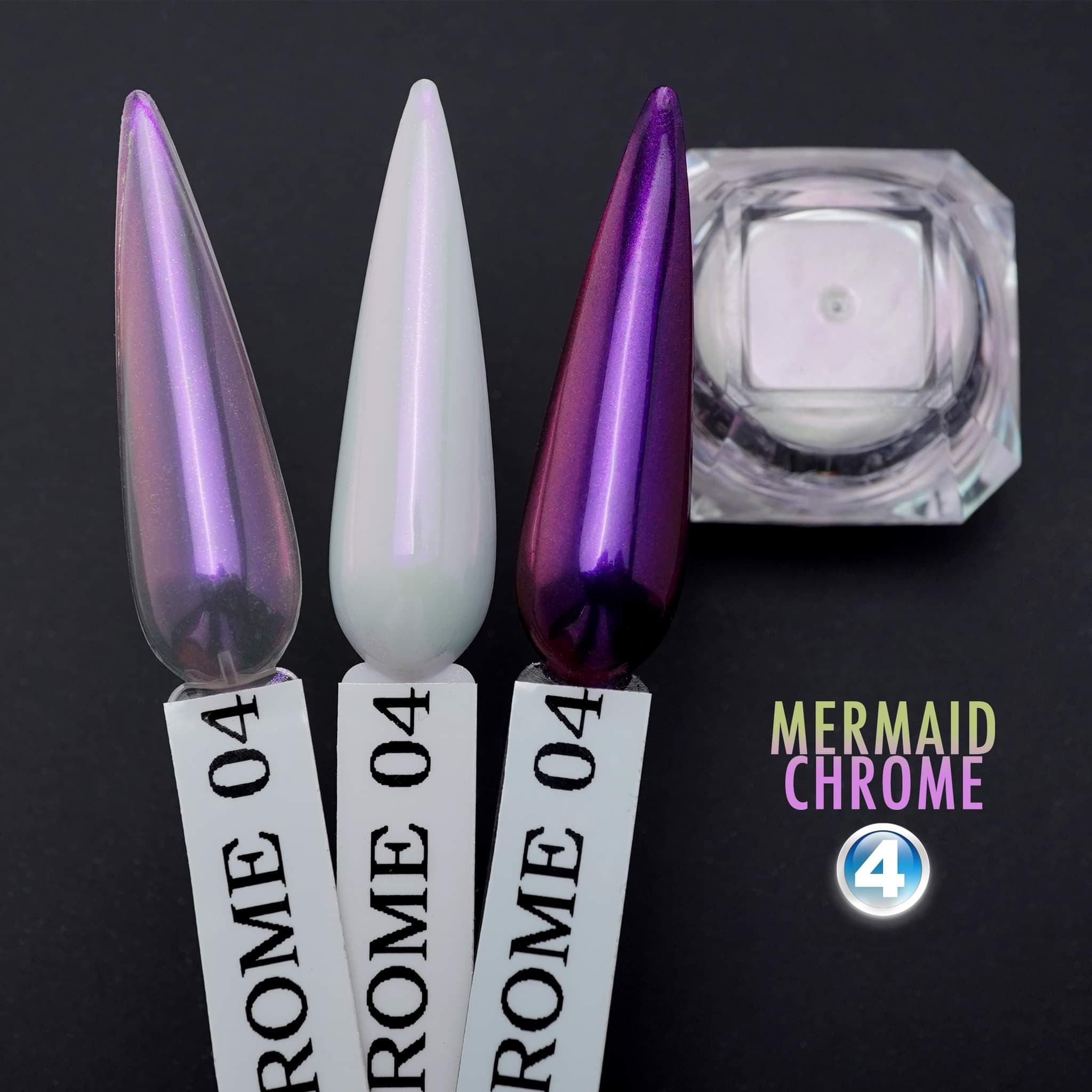 Mermaid Chrome 0.9gr - Set 6 Colors