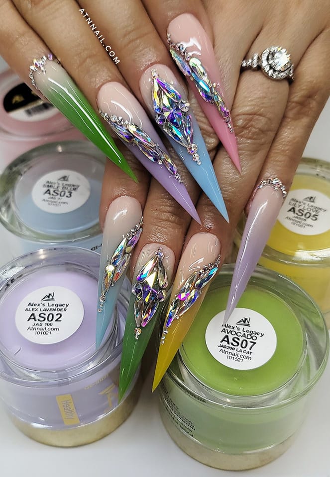 Alex’s Legacy Acrylic Powder - Set AS 18 Colors