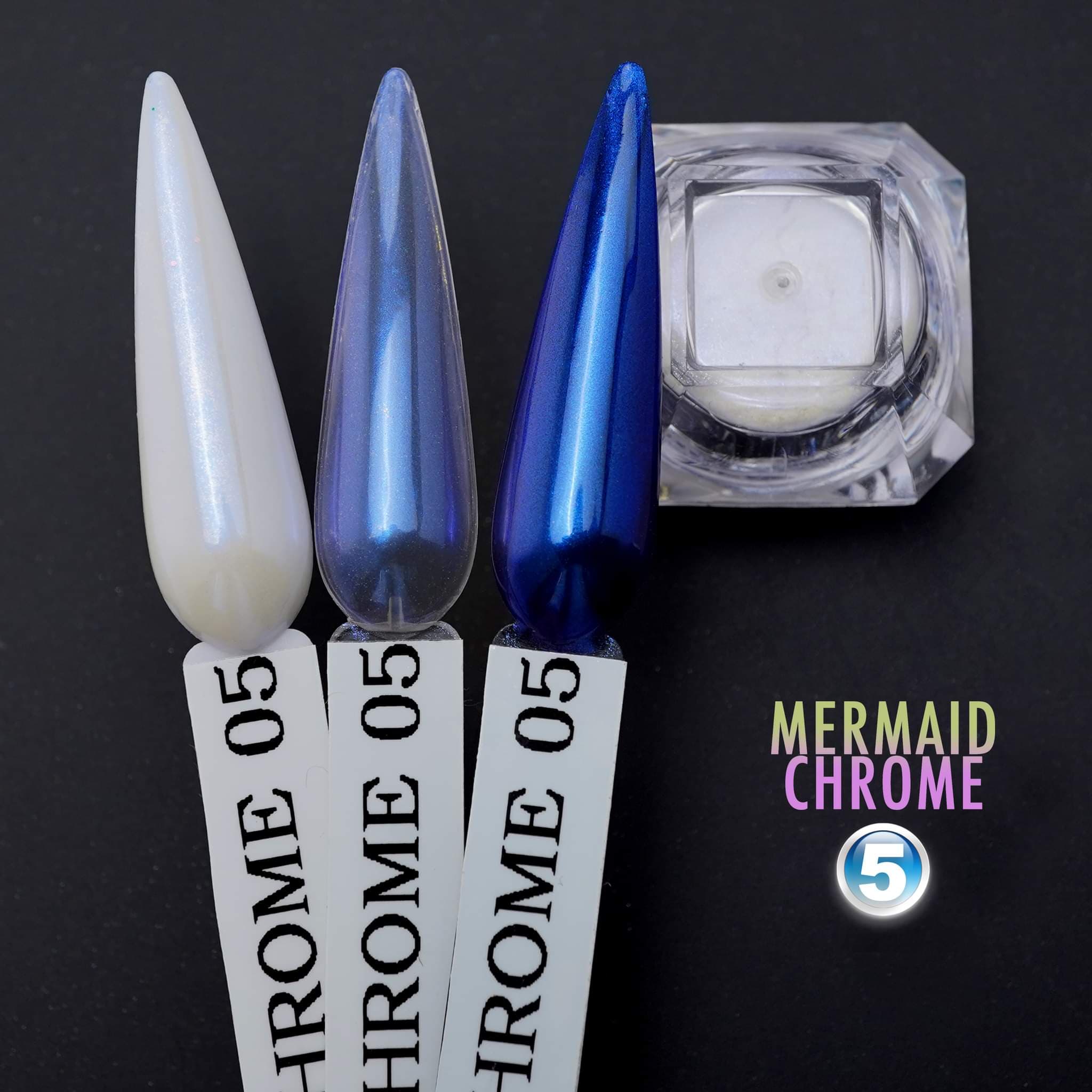 Mermaid Chrome 0.9gr - Set 6 Colors